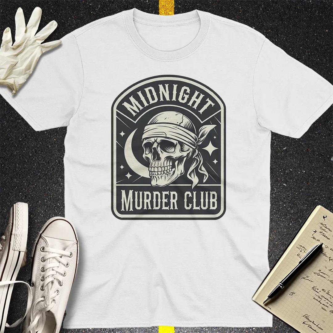 Midnight Murder Club T-Shirt - White