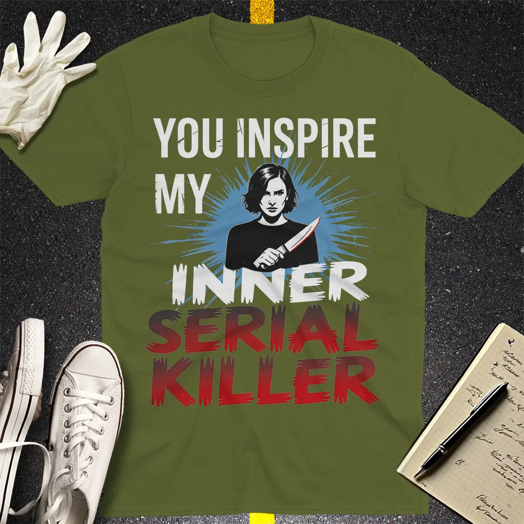 Inner Serial Killer T-Shirt - Military Green