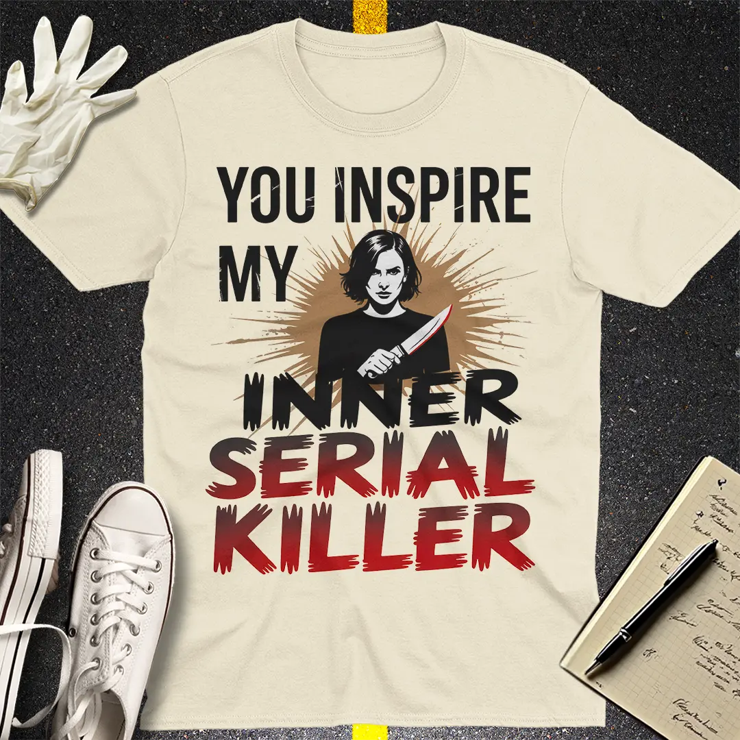 Inner Serial Killer T-Shirt - Natural