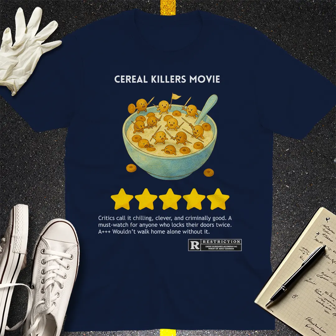 Cereal Warfare T-Shirt - Navy