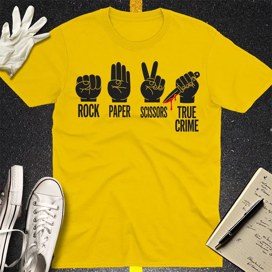 True Crime Twist T-Shirt - Daisy