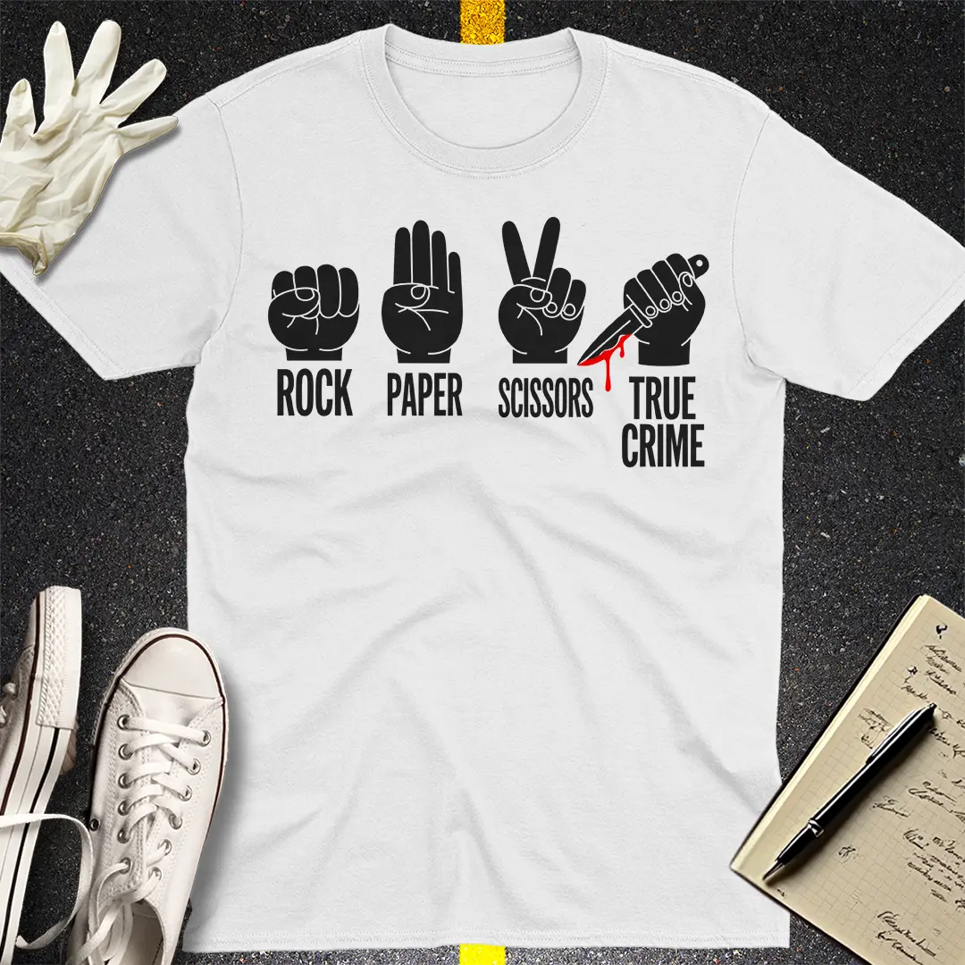 True Crime Twist T-Shirt - White