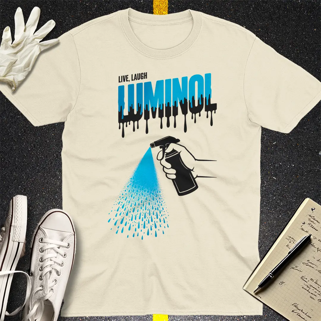 Let’s Glow Luminol T-Shirt - Natural
