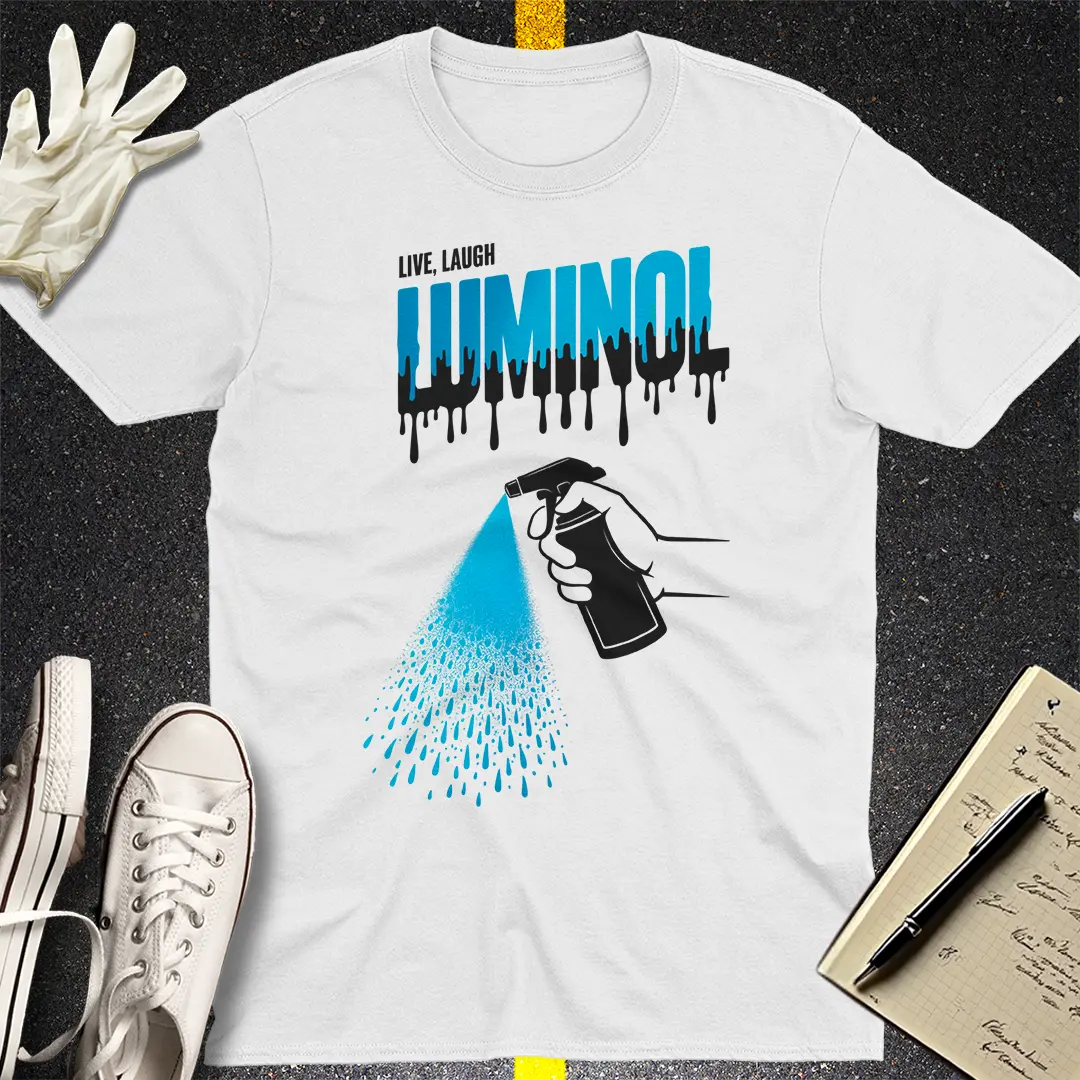 Let’s Glow Luminol T-Shirt - White