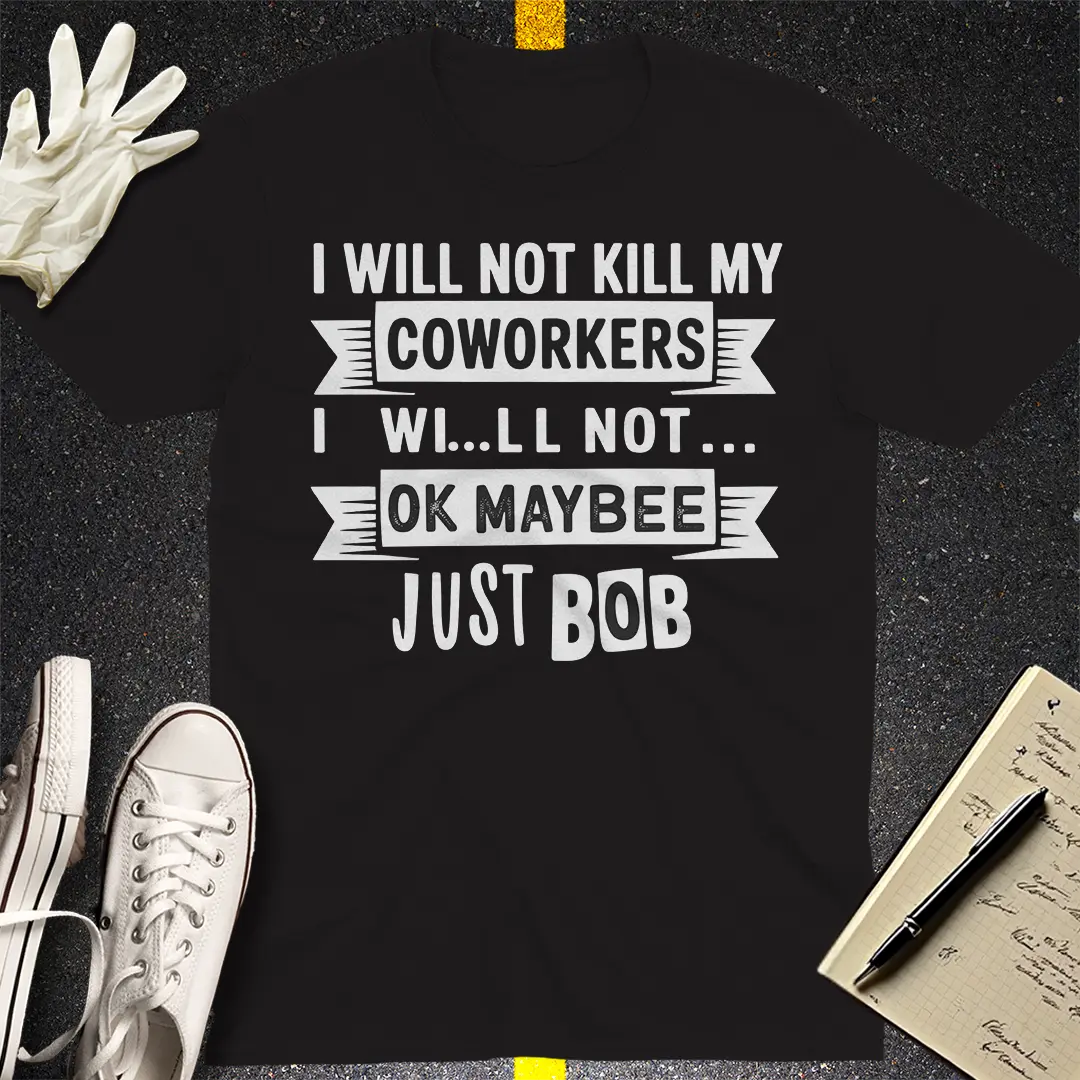 Just Bob T-Shirt - Black