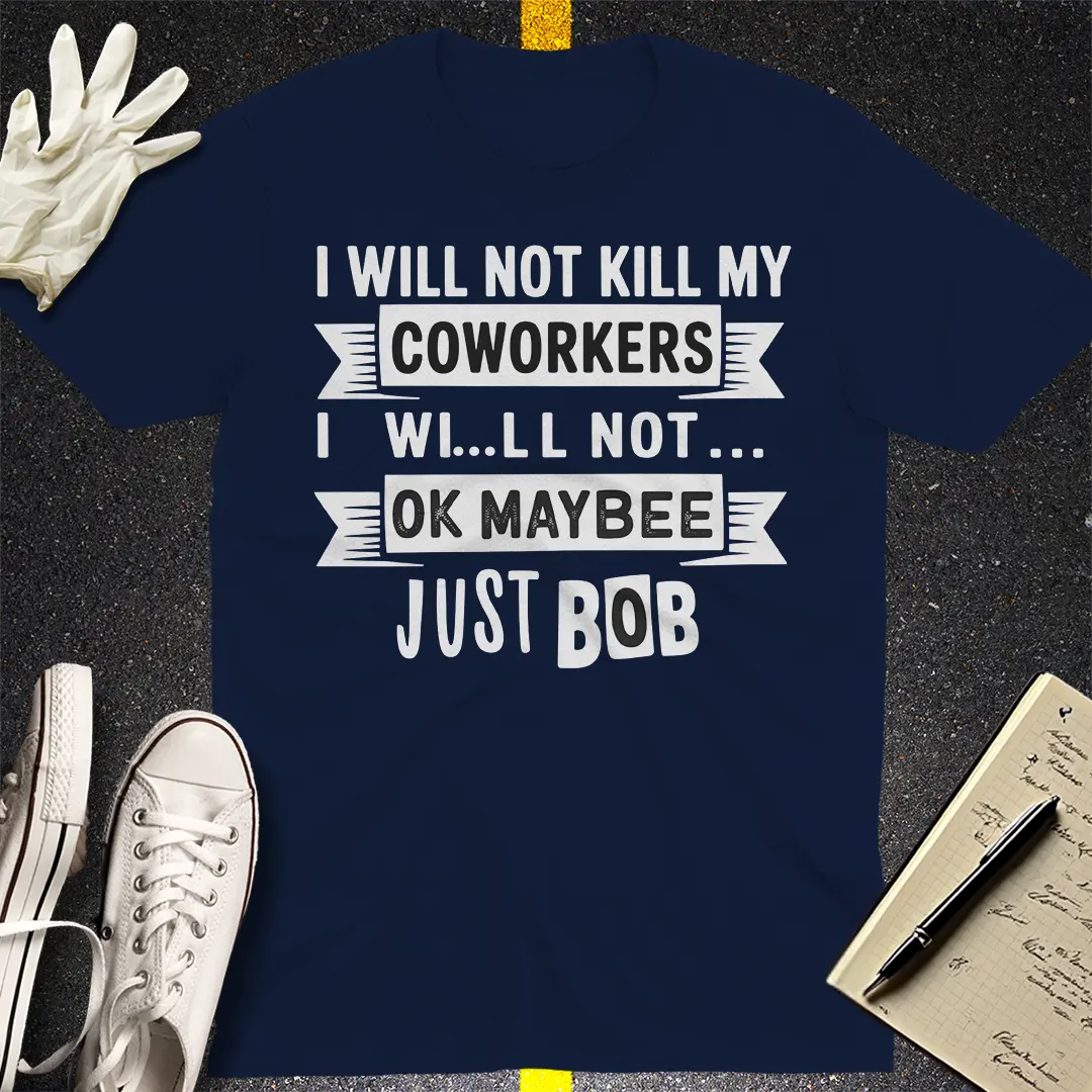 Just Bob T-Shirt - Navy