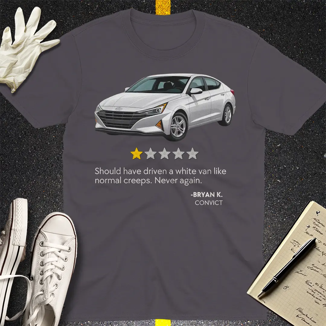 One Star Lawyer T-Shirt - Charcoal