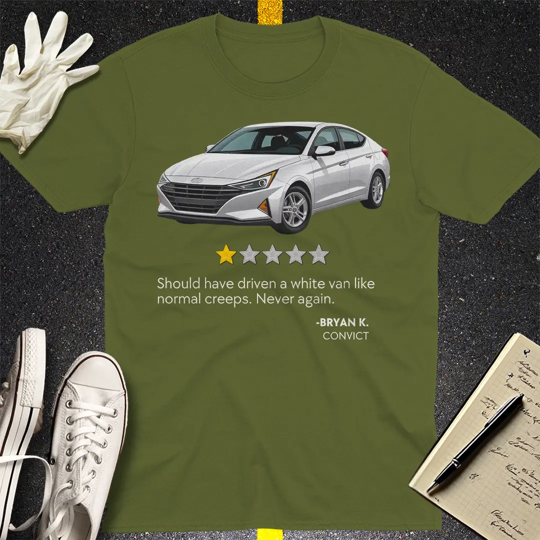 One Star Lawyer T-Shirt - Military Green