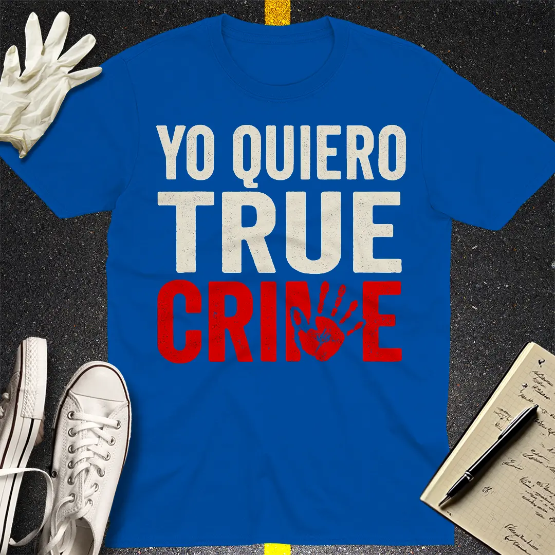 Yo Quiero True Crime T-Shirt - Royal