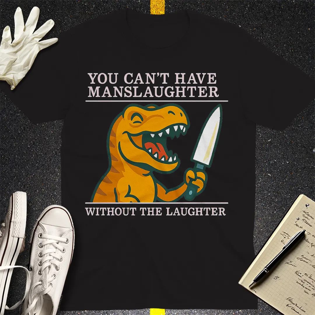 Manslaughter Raptor T-Shirt - Black