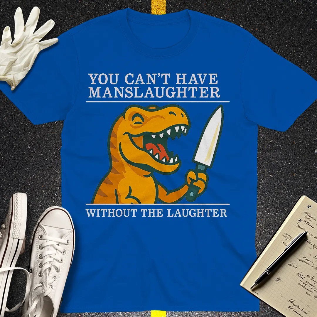 Manslaughter Raptor T-Shirt - Royal