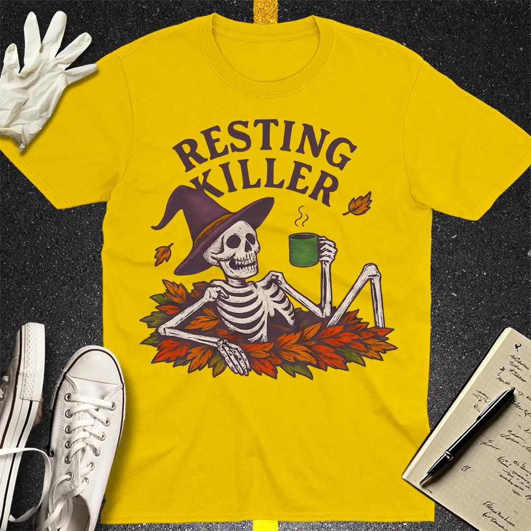 Resting Killer T-Shirt - Daisy