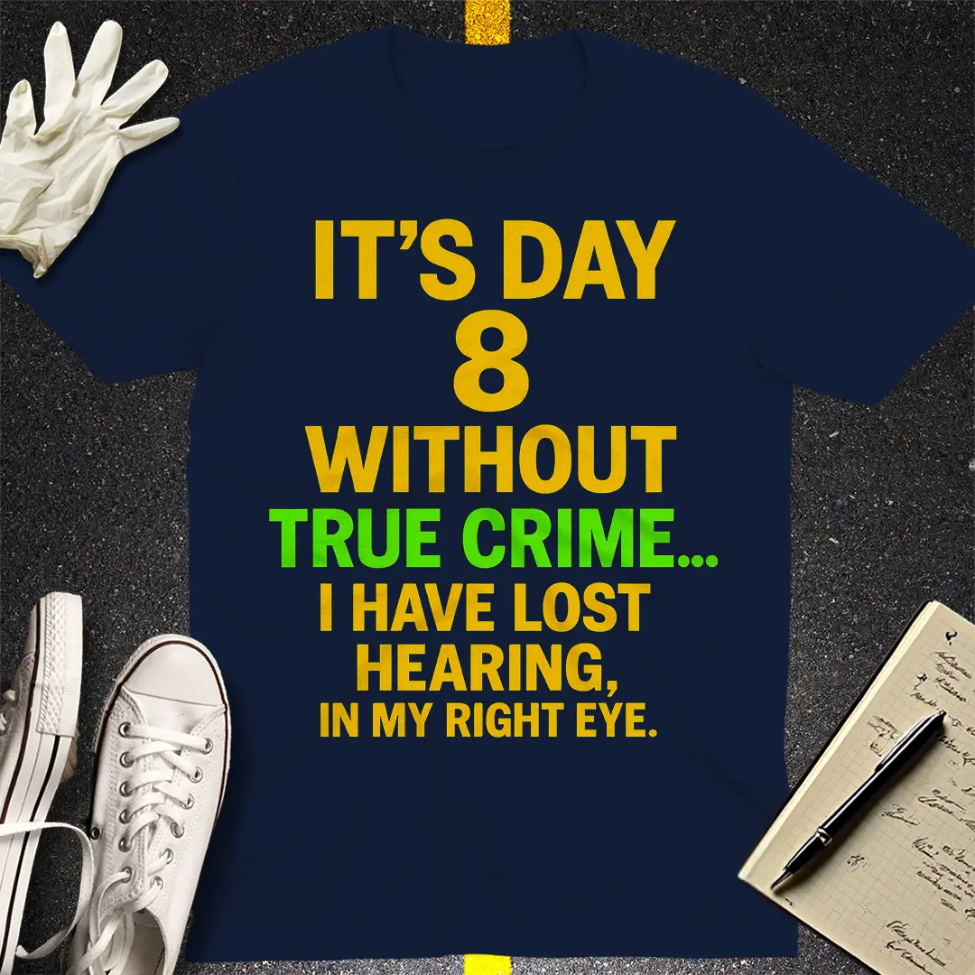 True Crime Withdrawal T-Shirt - Navy