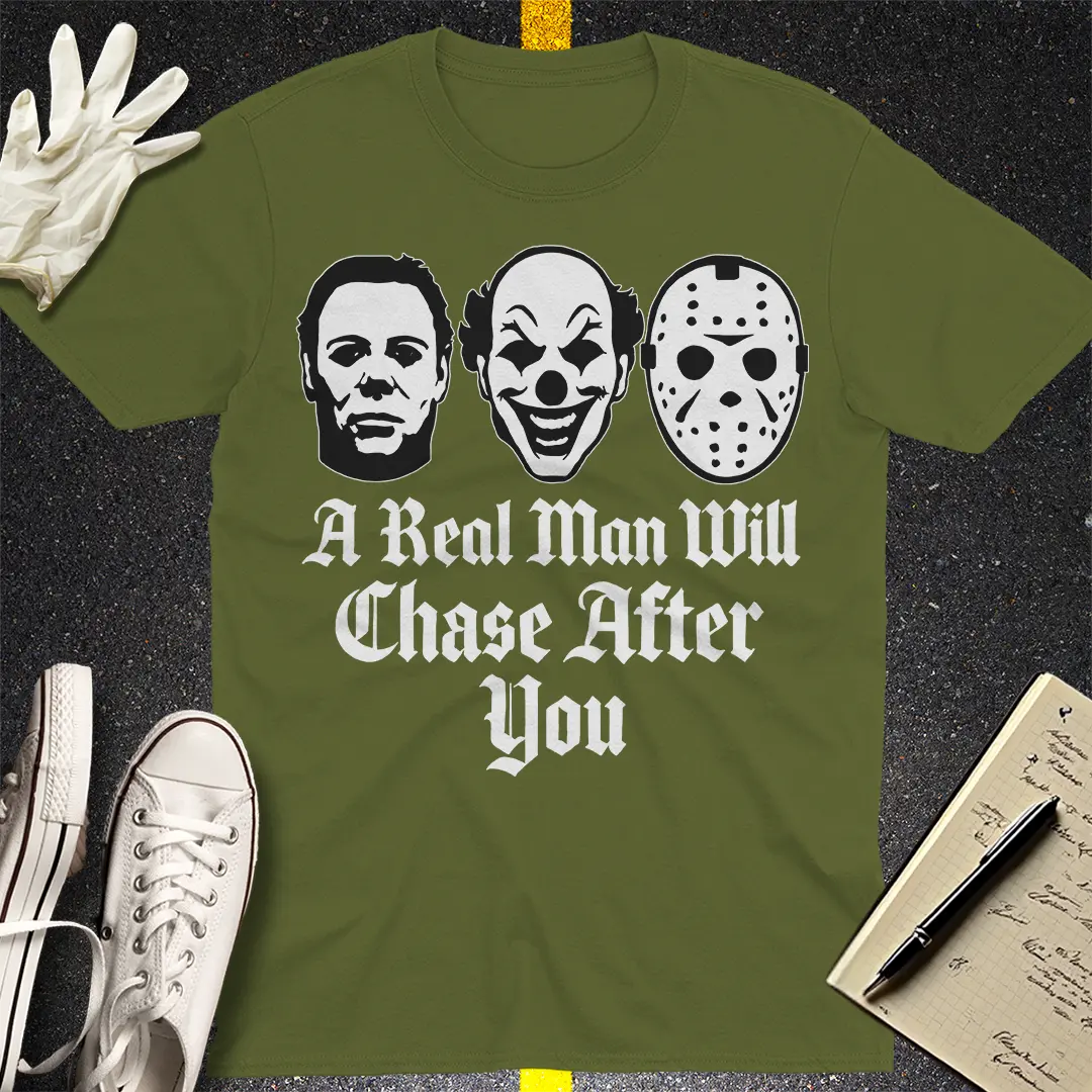 Chased by Legends T-Shirt - Military Green