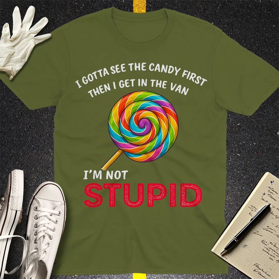 Candy Logic T-Shirt - Military Green