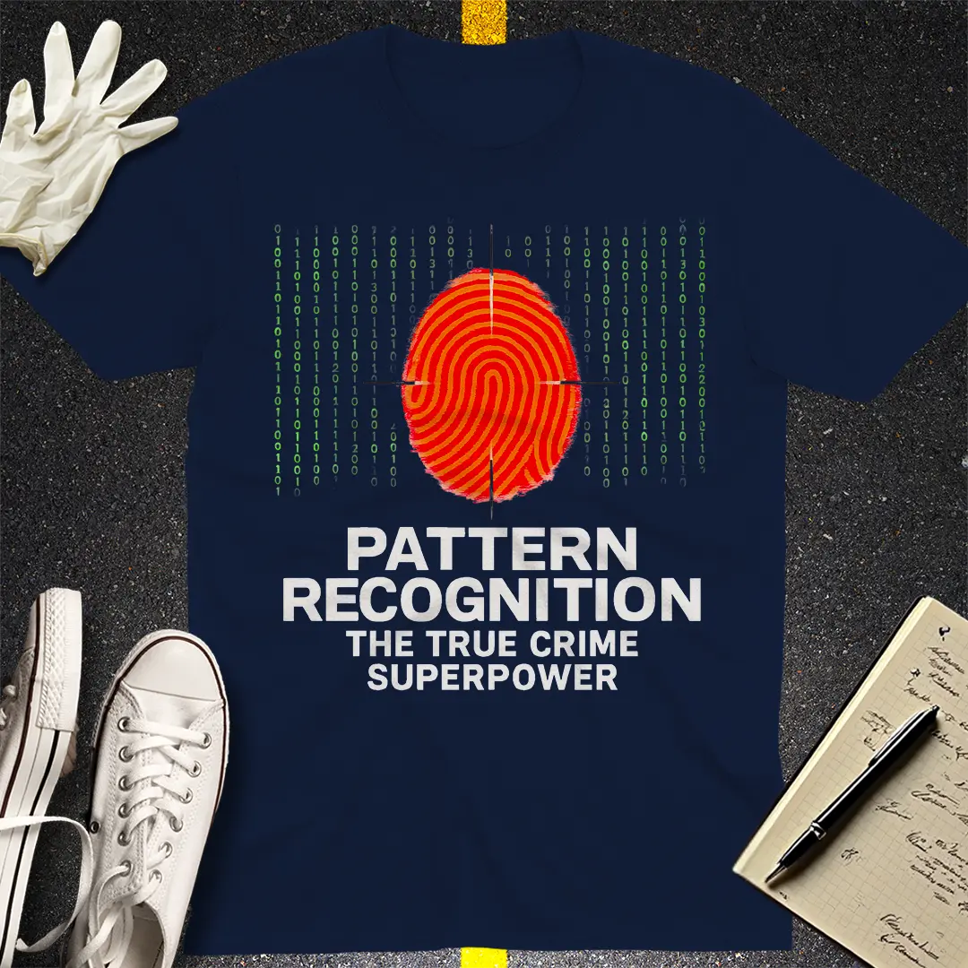 Pattern Recognition Superpower T-Shirt - Navy