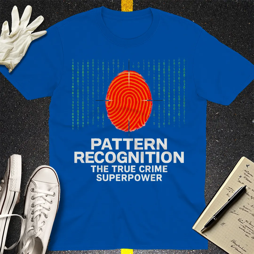 Pattern Recognition Superpower T-Shirt - Royal