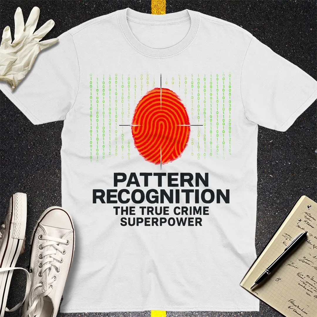 Pattern Recognition Superpower T-Shirt - White