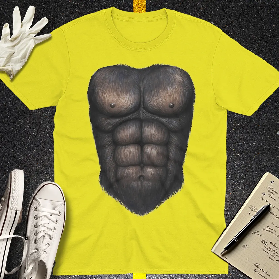 Gorilla Chest Flex T-Shirt - Cornsilk