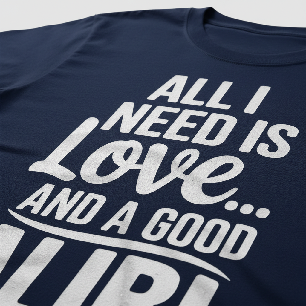 Love and a Good Alibi T-Shirt_closeup
