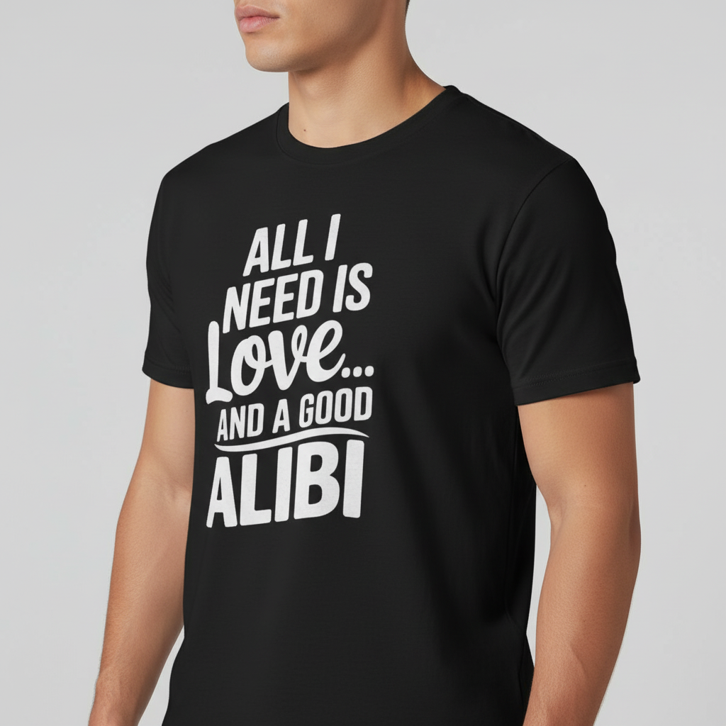 Love and a Good Alibi T-Shirt_benefit