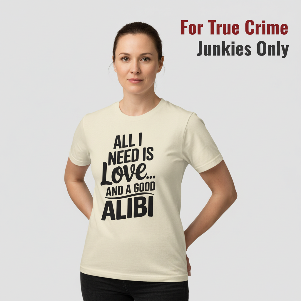 Love and a Good Alibi T-Shirt_hero