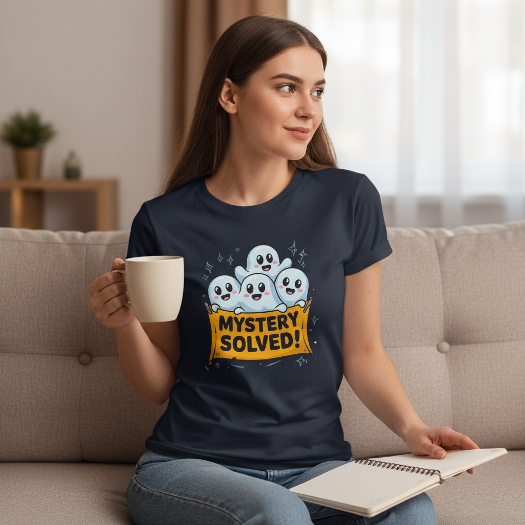 Mystery Solved Ghost Squad T-Shirt_use
