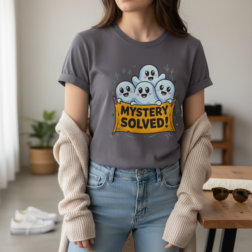 Mystery Solved Ghost Squad T-Shirt_pairing