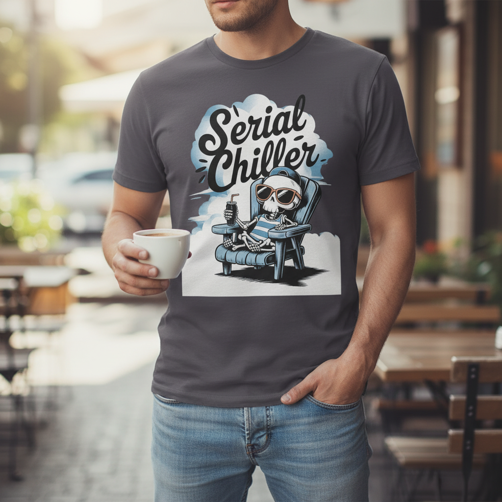 Serial Chiller T-Shirt_lifestyle