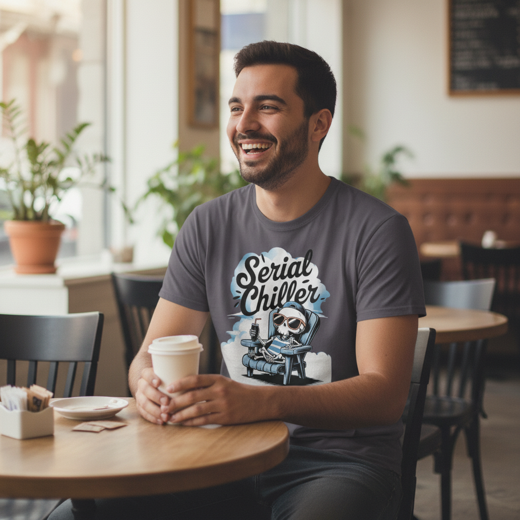 Serial Chiller T-Shirt_use