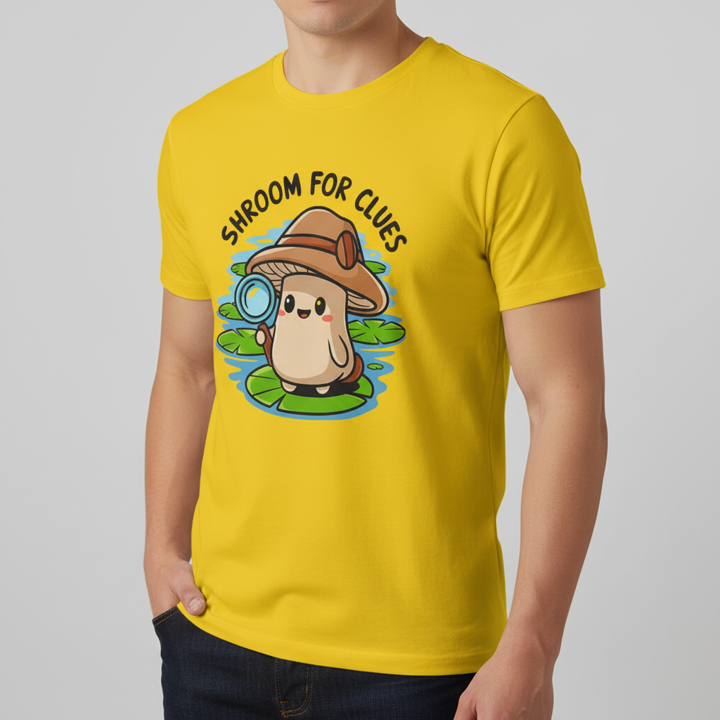 Shroom for Clues T-Shirt_benefit