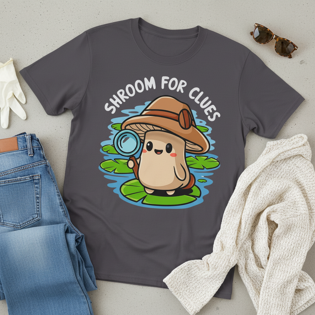 Shroom for Clues T-Shirt_pairing