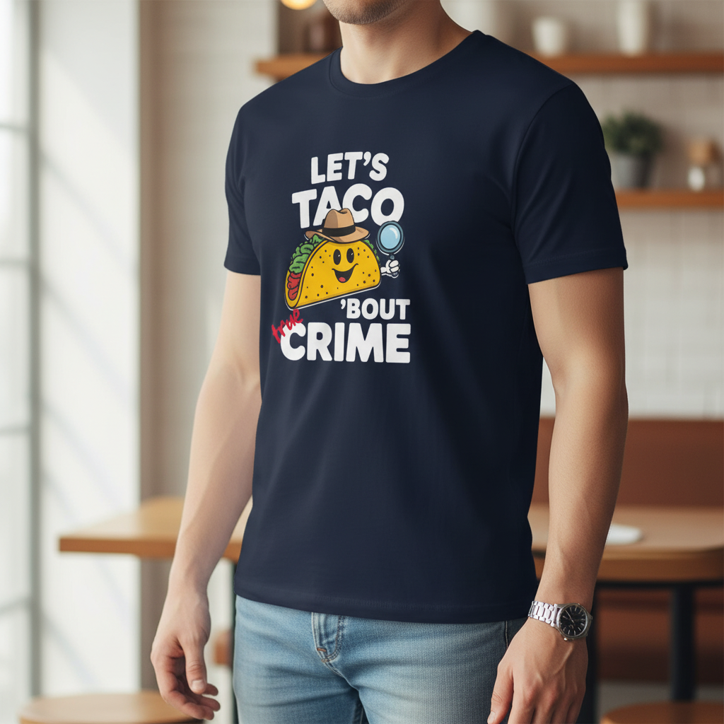 Let's Taco 'Bout True Crime T-Shirt_pairing