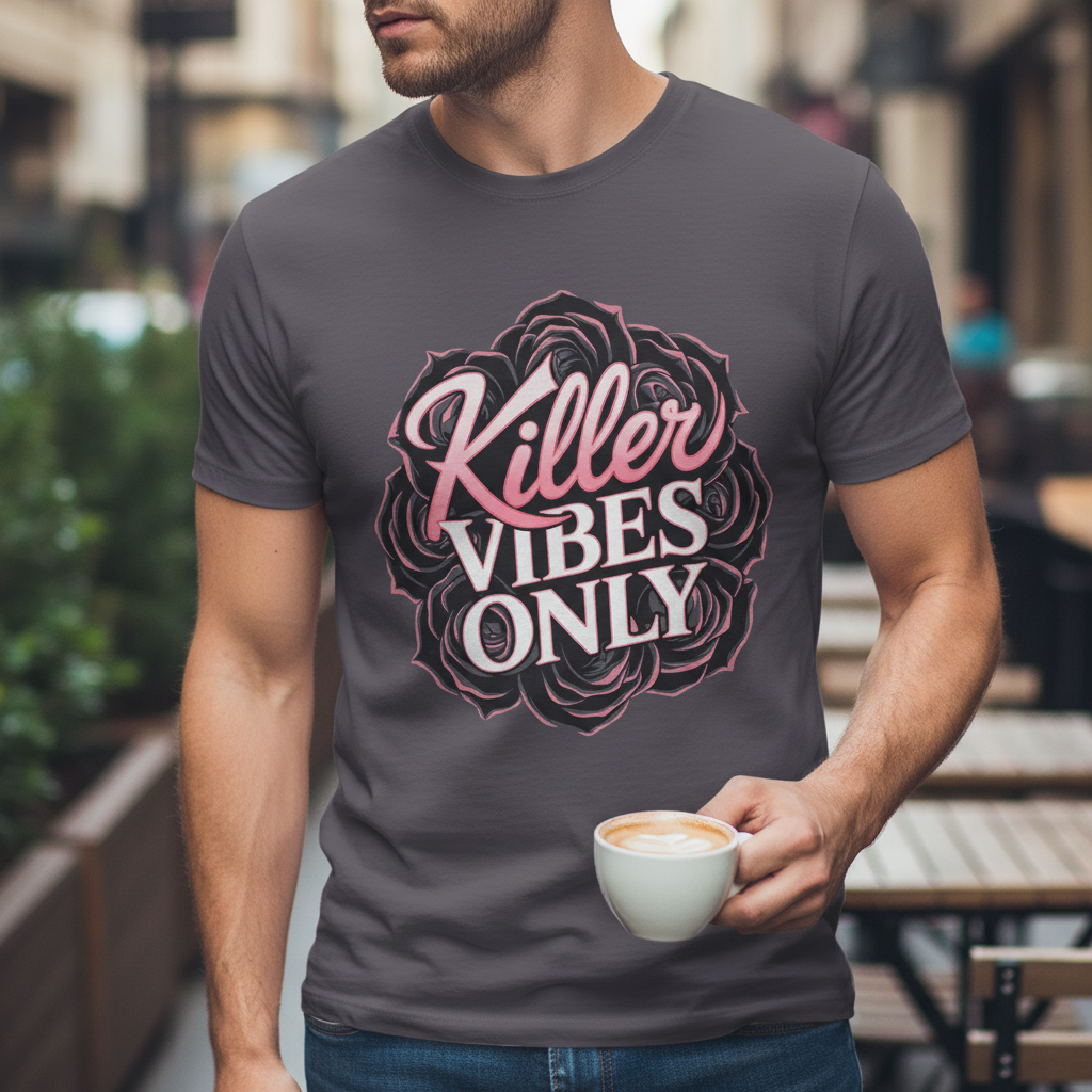 Killer Vibes Only T-Shirt_lifestyle