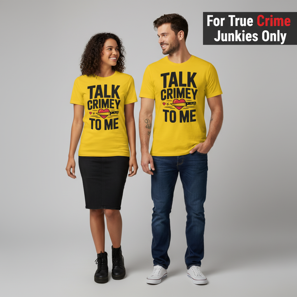 Talk Crimey To Me T-Shirt_duo_couple