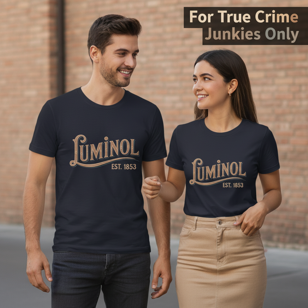 Luminol Vintage Label T-Shirt_duo_couple