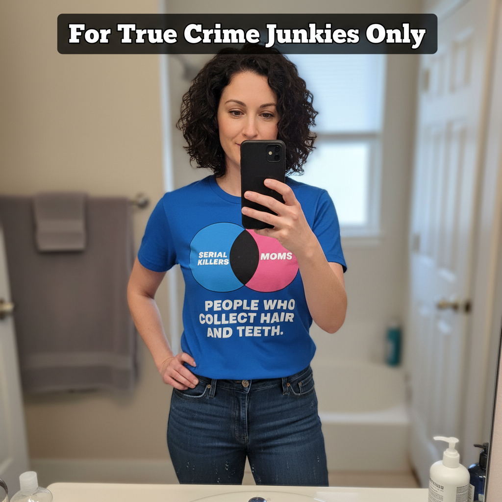Serial Killers vs Moms T-Shirt_mirror_selfie