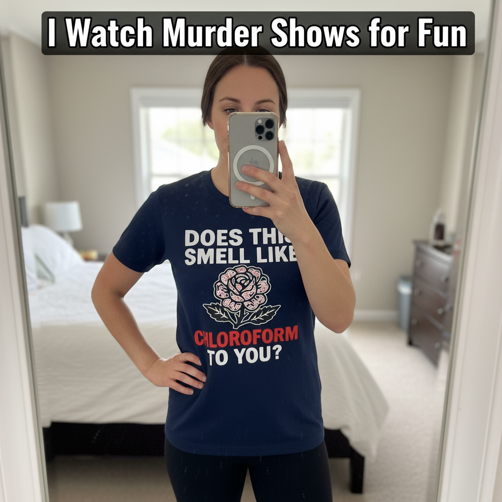 Chloroform Rose T-Shirt_mirror_selfie