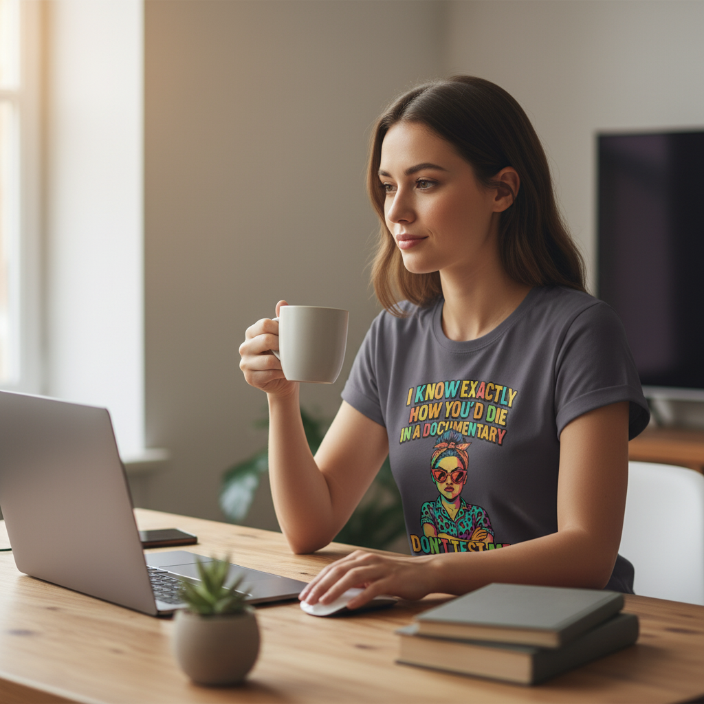 Don't Test Me Documentary T-Shirt_use