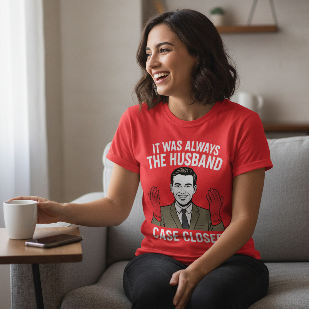 It Was Always the Husband T-Shirt_use