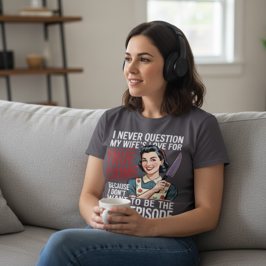 True Crime Wife T-Shirt_use