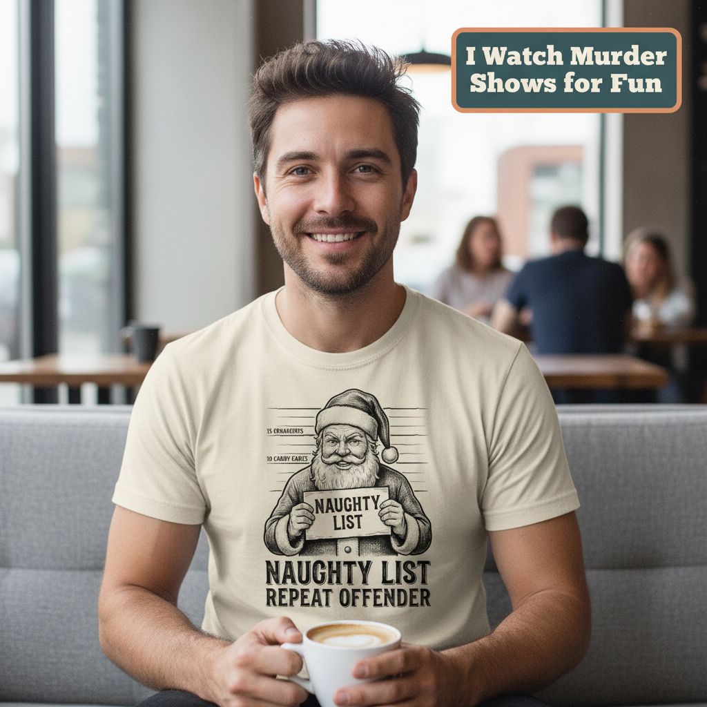 Naughty List Repeat Offender T-Shirt__use