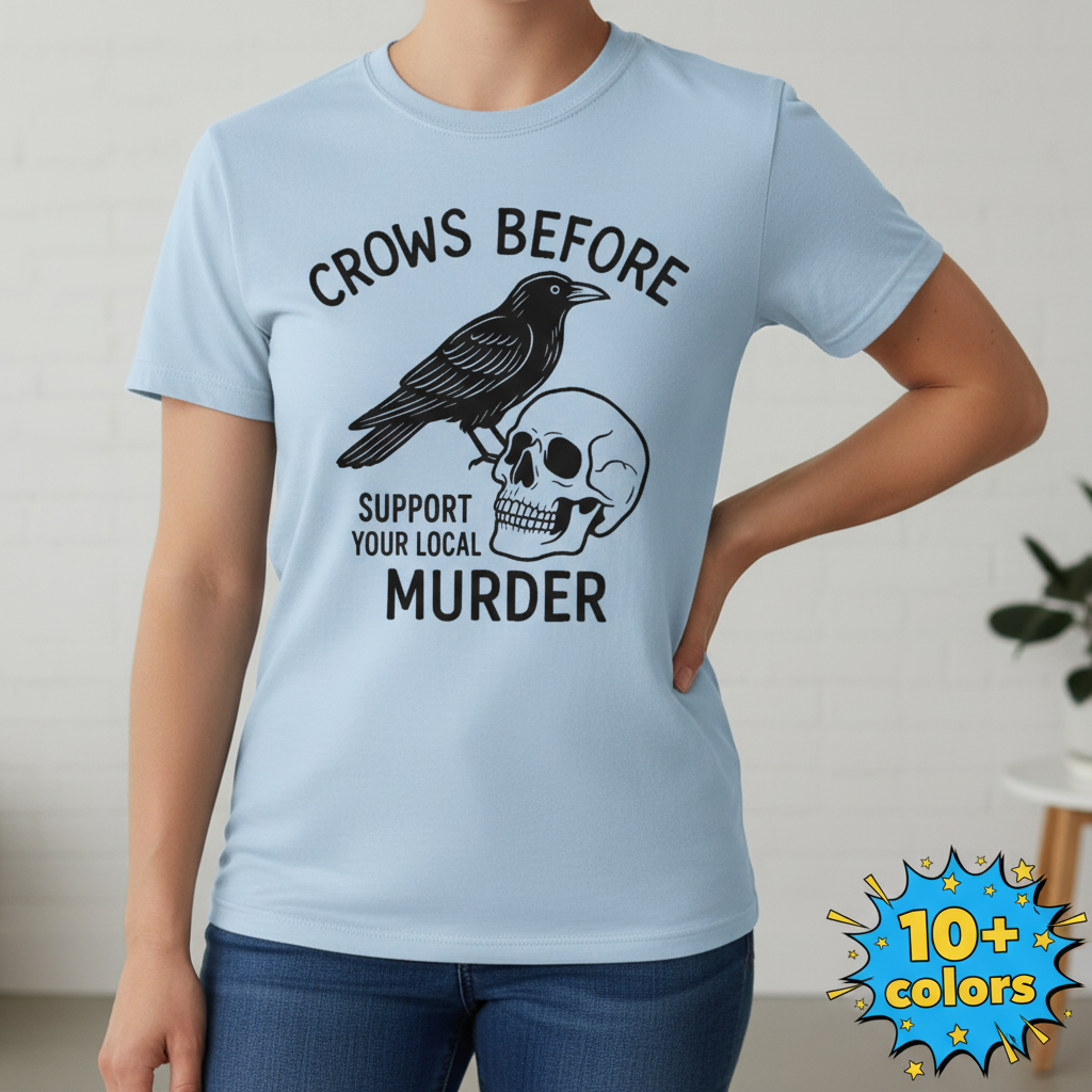 Support Your Local Murder T-Shirt_badge