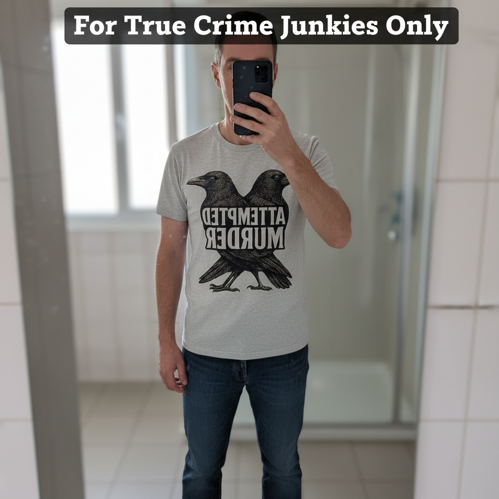 Attempted Murder T-Shirt_mirror_selfie