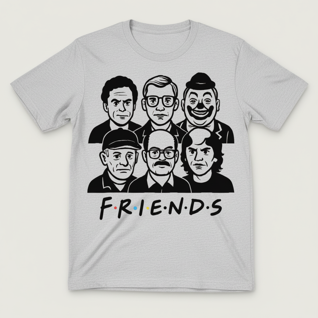True Crime Friends T-Shirt_clean
