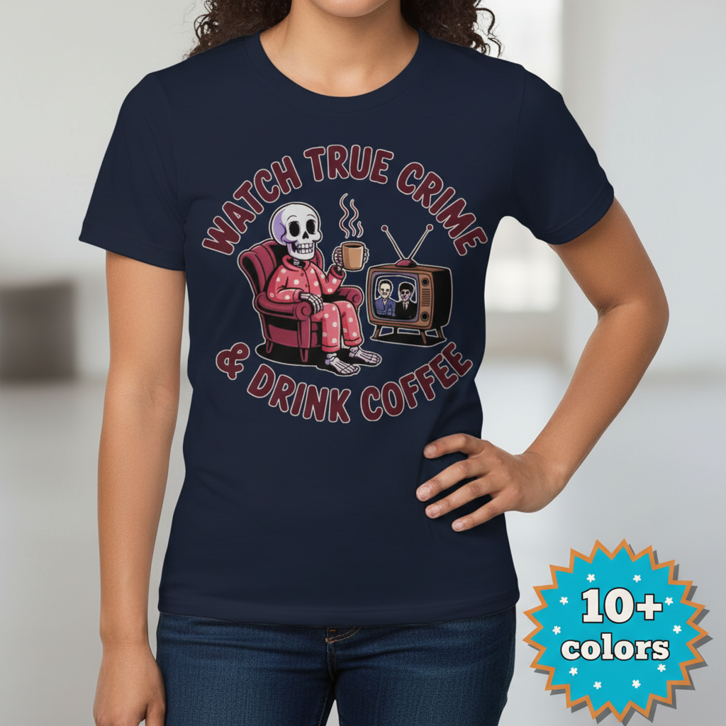 True Crime & Coffee T-Shirt_badge