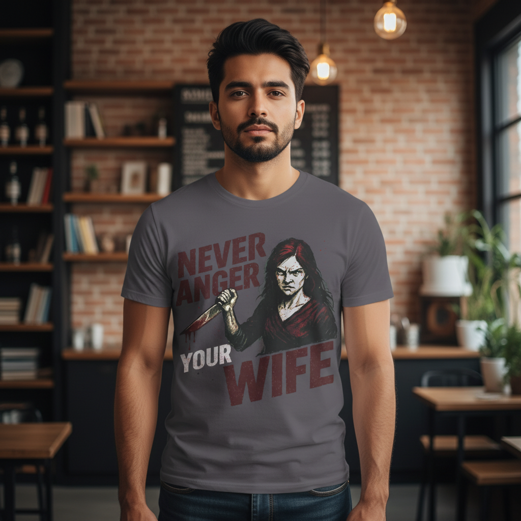 Never Anger Your Wife T-Shirt_extreme_za