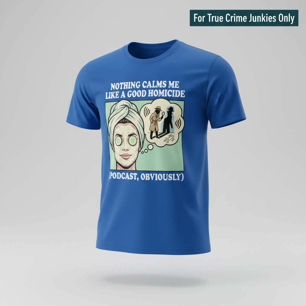 Good Homicide Vibes T-Shirt_3d_float