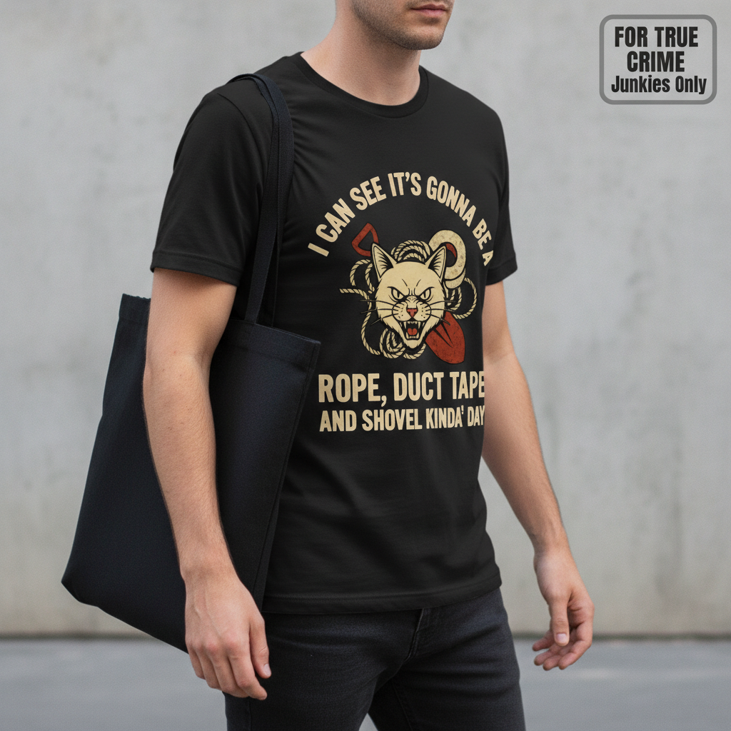 Rope, Duct Tape & Shovel T-Shirt__lifestyle