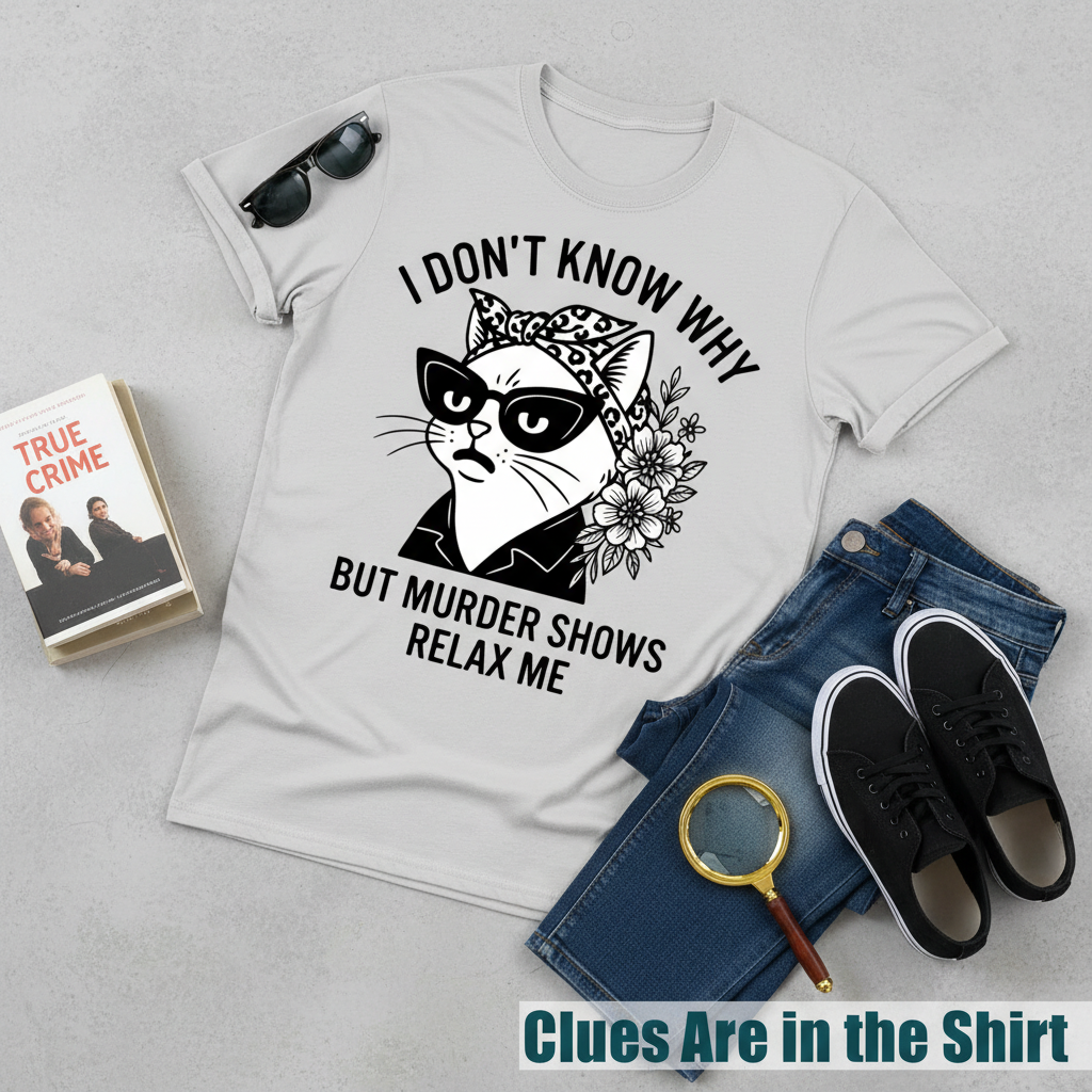 Murder Shows Relax Me T-Shirt__pair